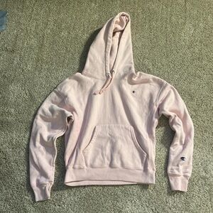 Champion Women's Light Pink Hoodie